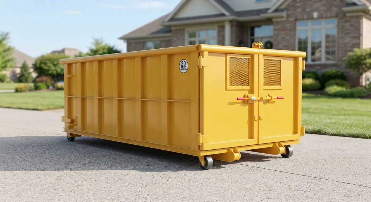 10 yard dumpster rental from our San Leandro fleet