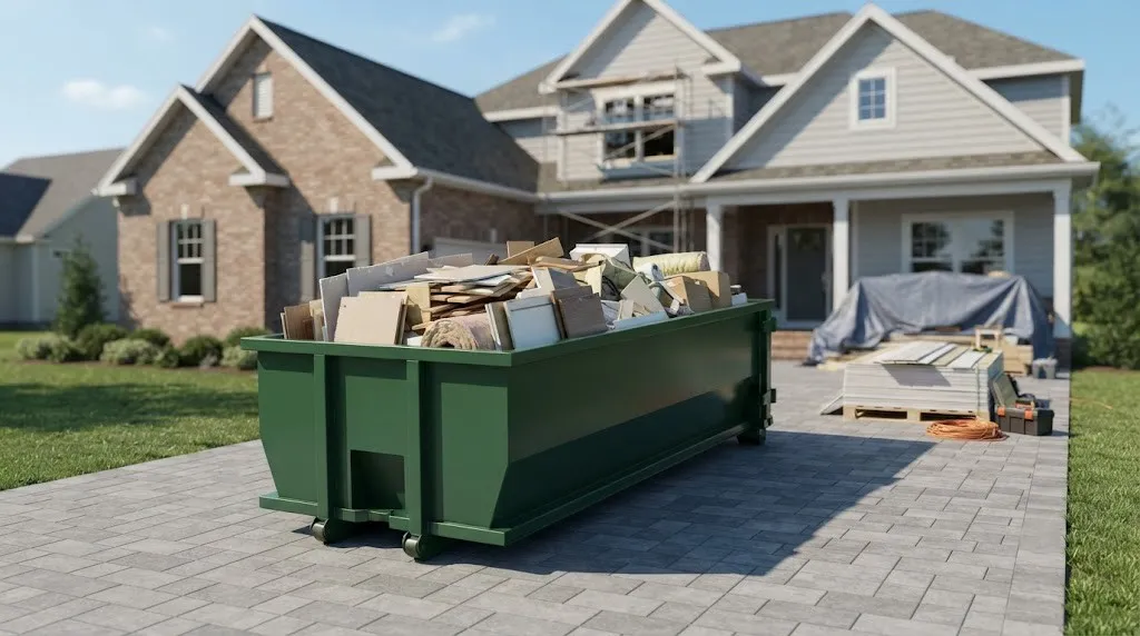 20 yard dumpster rental from our San Leandro fleet